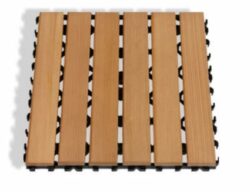 SAUNA WOODEN FLOOR MAT CEDAR BLOCK SAWO