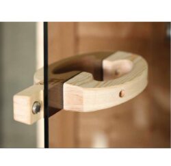 SAUNA DOOR HANDLE HORIZONTAL PINE