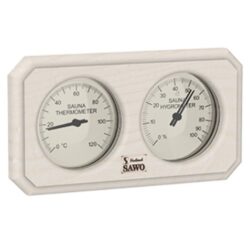 THERMO-HYGROMETER RECTANGLE ASPEN