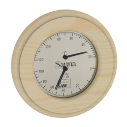 THERMO-HYGROMETER CIRCLE PINE SAWO