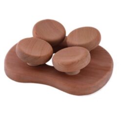 WOODEN HEADREST CEDAR SAWO SAUNA 'Halu'