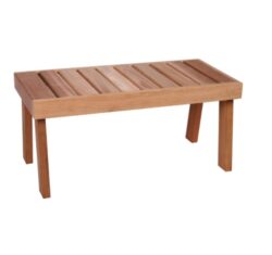SAUNA CEDAR BENCH 870x430x400mm SAWO