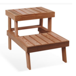 SAUNA CEDAR BENCH 535x755x560mm SAWO