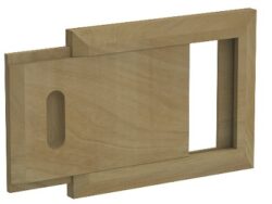 SAUNA WALL VENT CEDAR SLIDER BAR SAWO