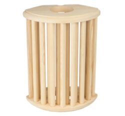 SAUNA LIGHT COVER for WALL or CORNER SAWO PINE