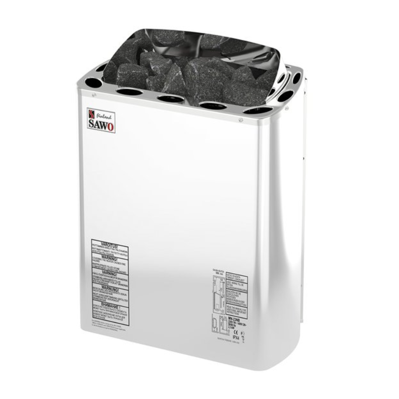 SAWO Sauna Heater in chrome