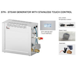 6kW STEAM ROOM GENERATOR 1/3 Phase SAWO STN Series